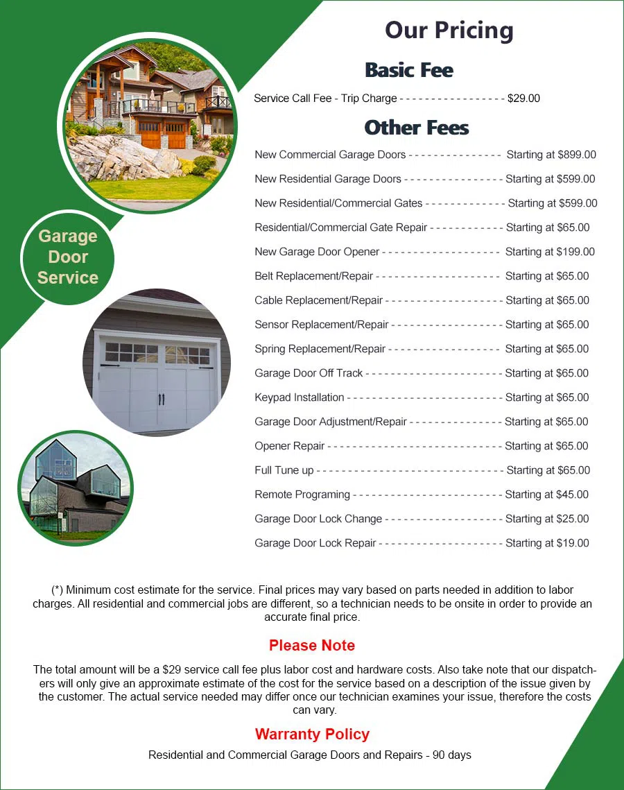 Quality Garage Door Irvine, CA 949-242-3707